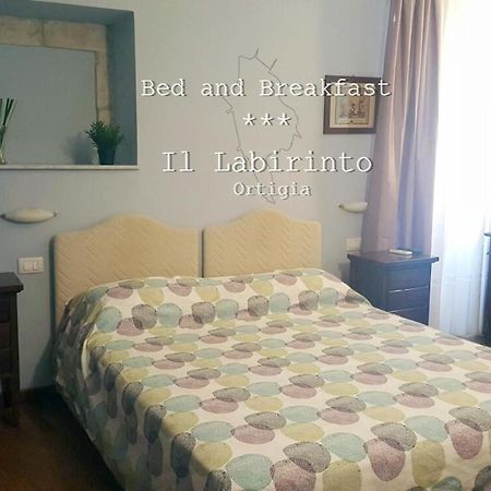 Il Labirinto B&B Сиракузы Экстерьер фото