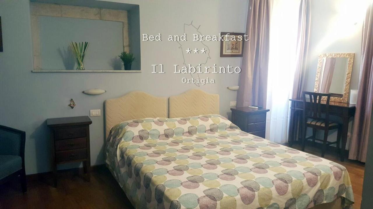 Il Labirinto B&B Сиракузы Экстерьер фото